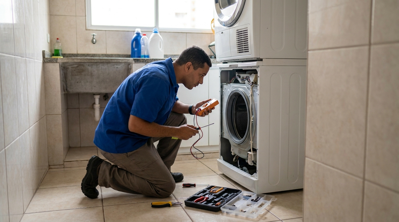 Instalação de máquina de lavar em São Luís‑MA